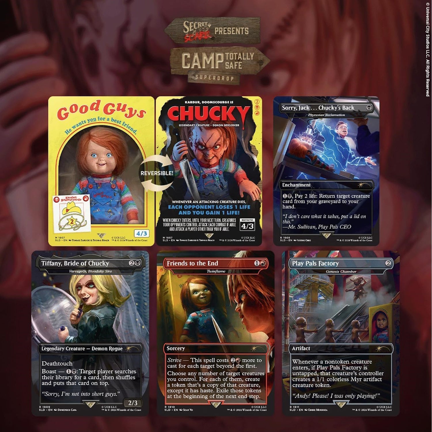 Magic: The Gathering TCG: Secret Lair Chucky - Traditional Foil Edition