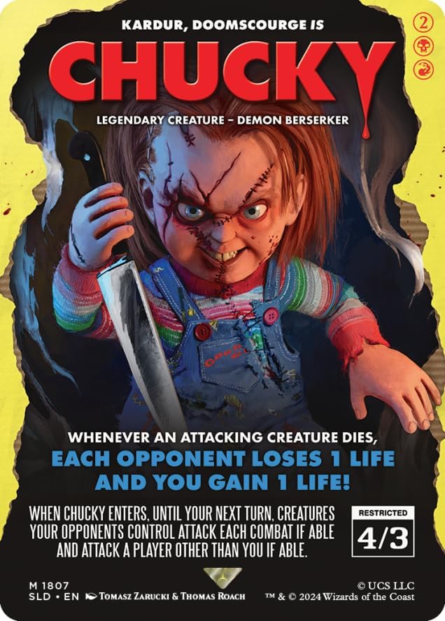 Magic: The Gathering TCG: Secret Lair Chucky - Traditional Foil Edition