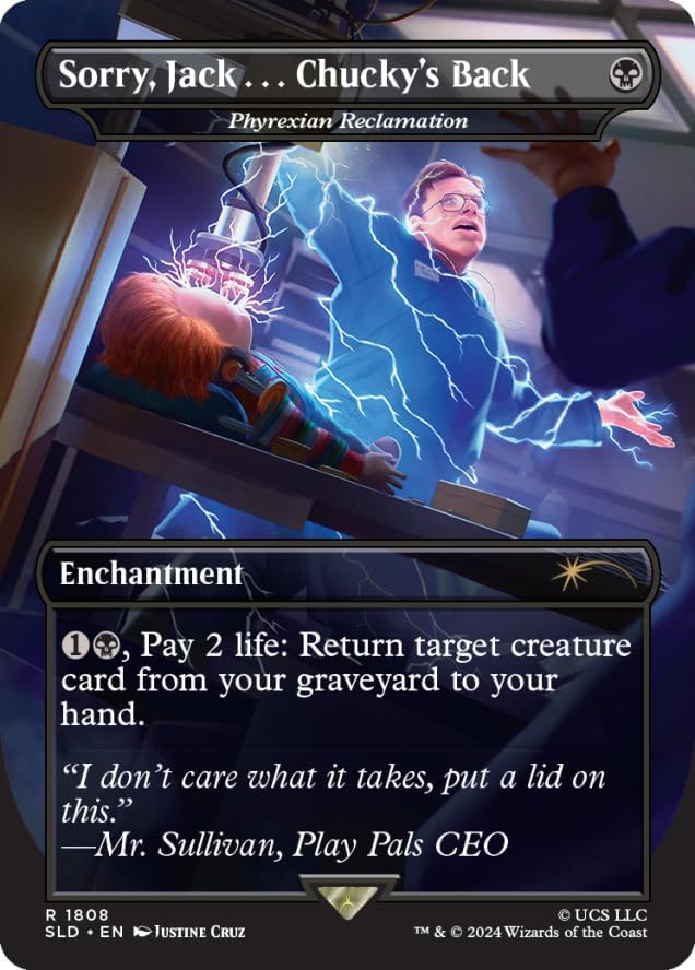 Magic: The Gathering TCG: Secret Lair Chucky - Traditional Foil Edition