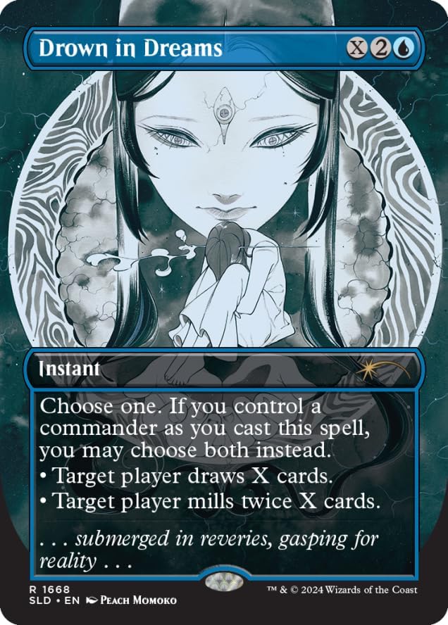 Magic: The Gathering TCG: Secret Lair Featuring: Peach Momoko - Rainbow Foil Edition