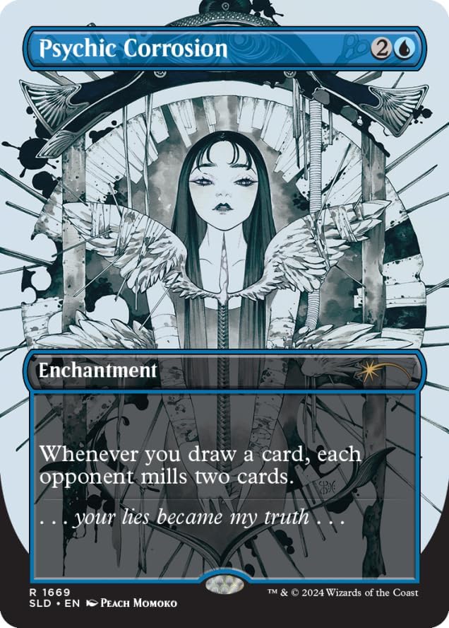 Magic: The Gathering TCG: Secret Lair Featuring: Peach Momoko - Rainbow Foil Edition
