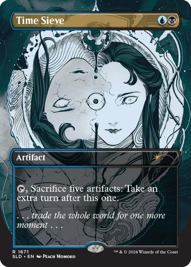 Magic: The Gathering TCG: Secret Lair Featuring: Peach Momoko - Rainbow Foil Edition