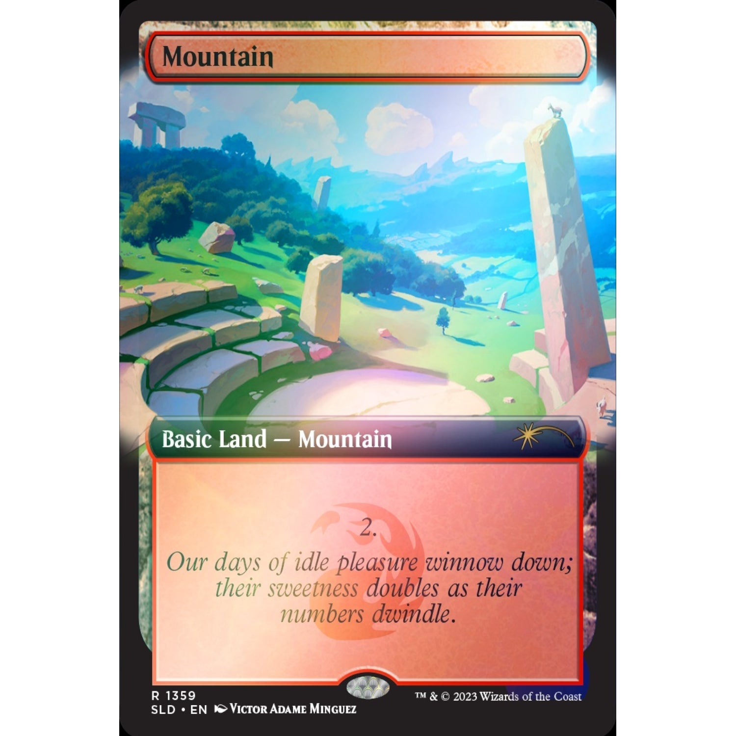 Magic: The Gathering TCG: Secret Lair Featuring the Mountain Goats - Foil