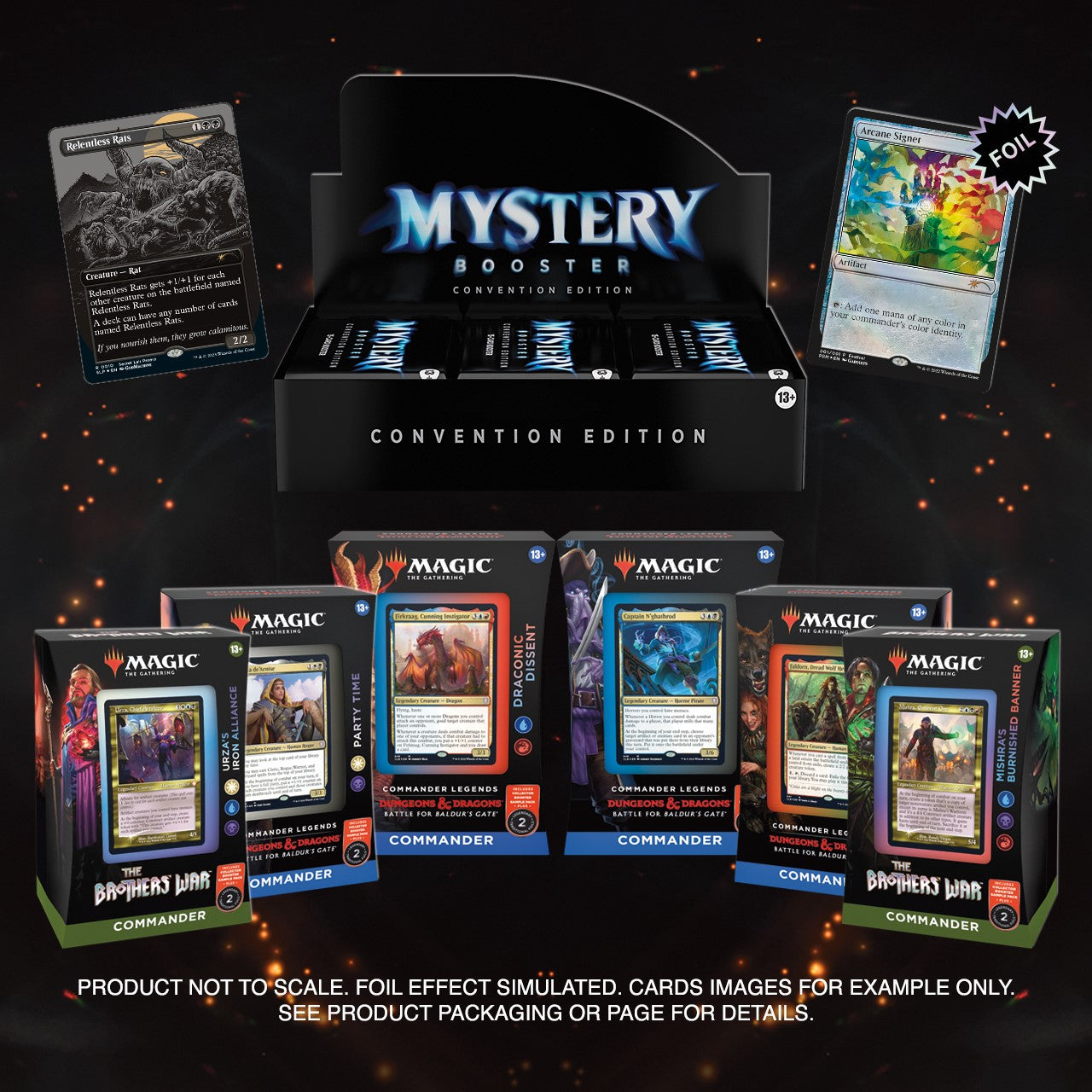 Magic: The Gathering TCG: Secret Lair Festival in a Box Barcelona 2023 - Commander Fan Bundle