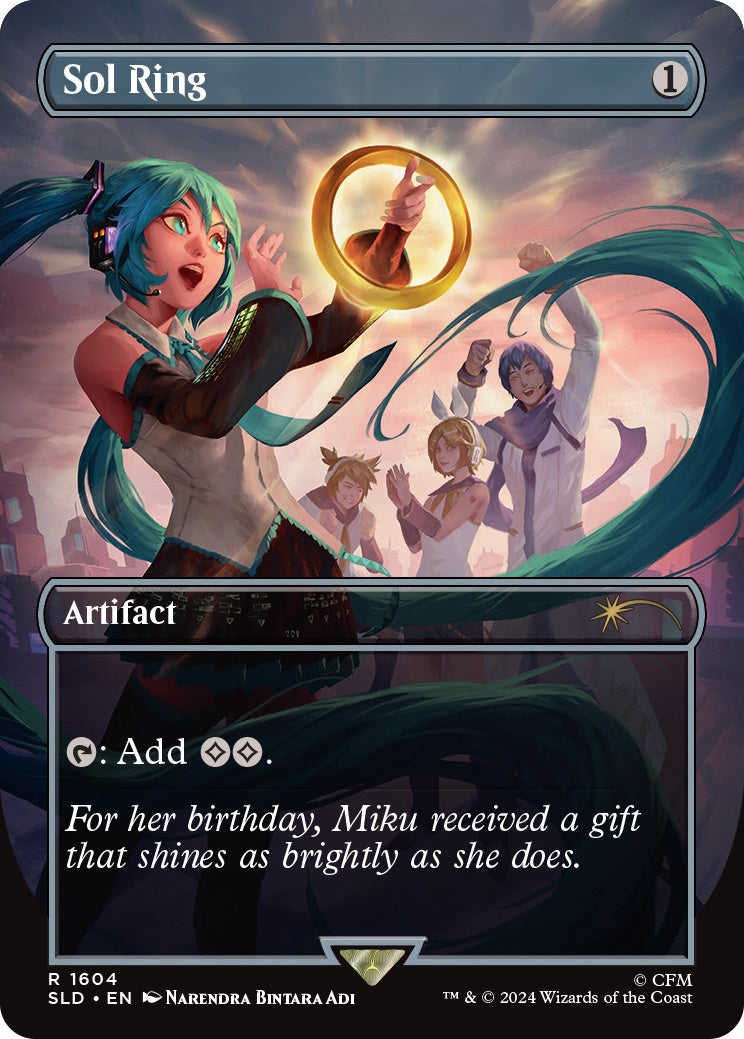 Magic: The Gathering TCG: Secret Lair Hatsune Miku Digital Sensation