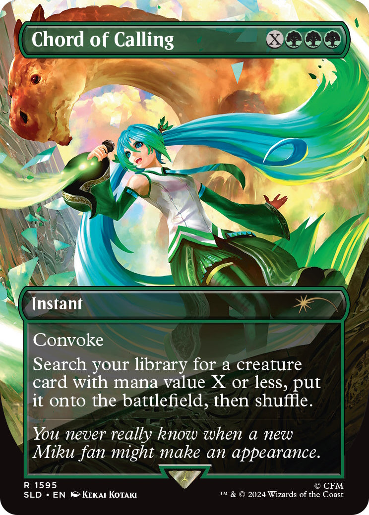 Magic: The Gathering TCG: Secret Lair Hatsune Miku Digital Sensation
