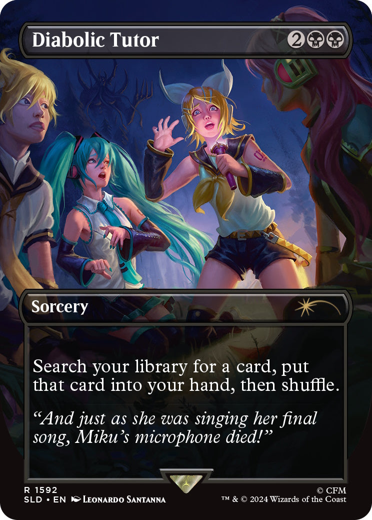 Magic: The Gathering TCG: Secret Lair Hatsune Miku Digital Sensation