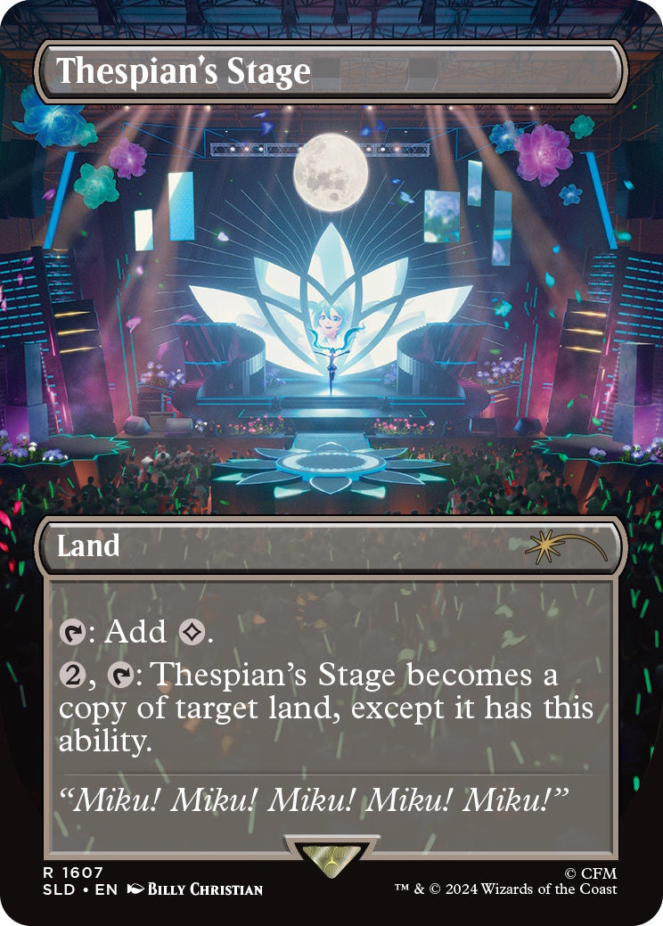 Magic: The Gathering TCG: Secret Lair Hatsune Miku Digital Sensation
