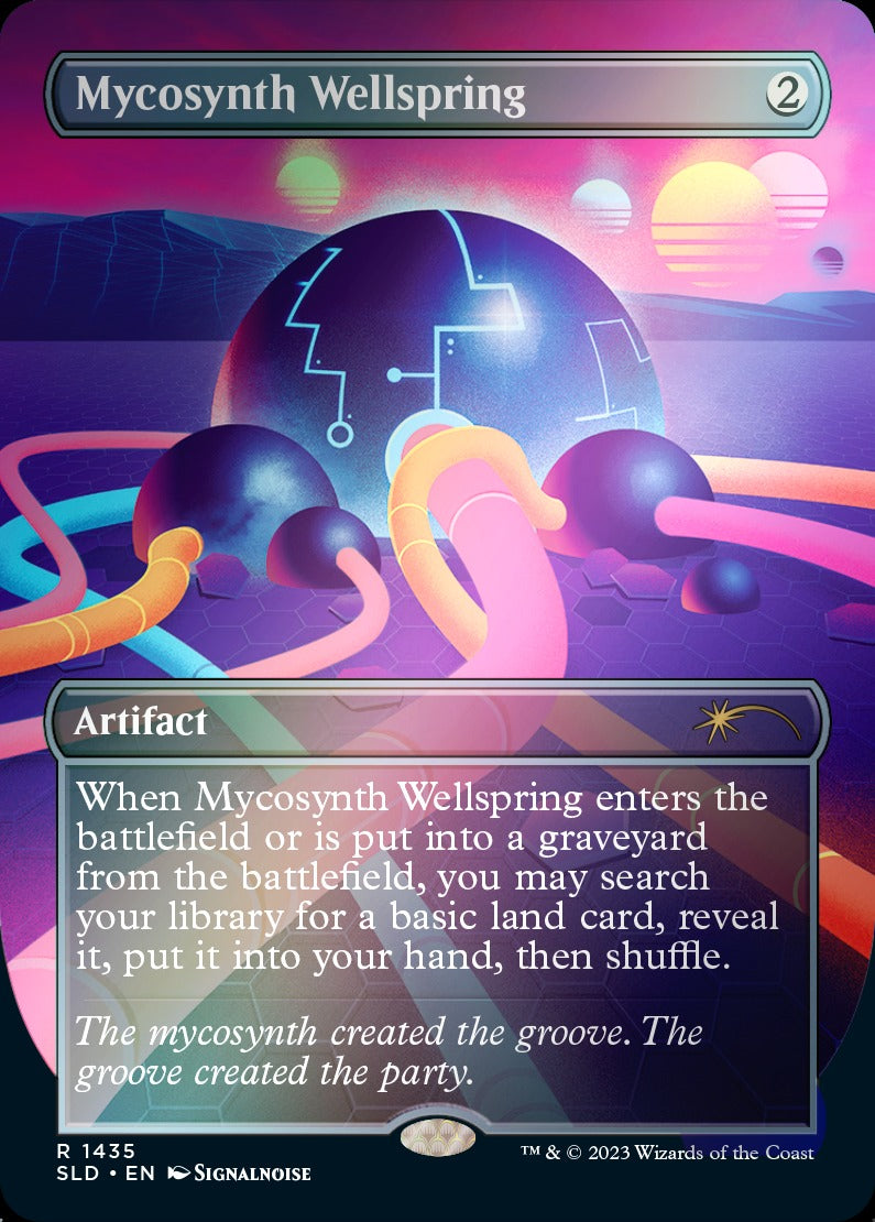 Magic: The Gathering TCG: Secret Lair Mycosynthwave - Foil
