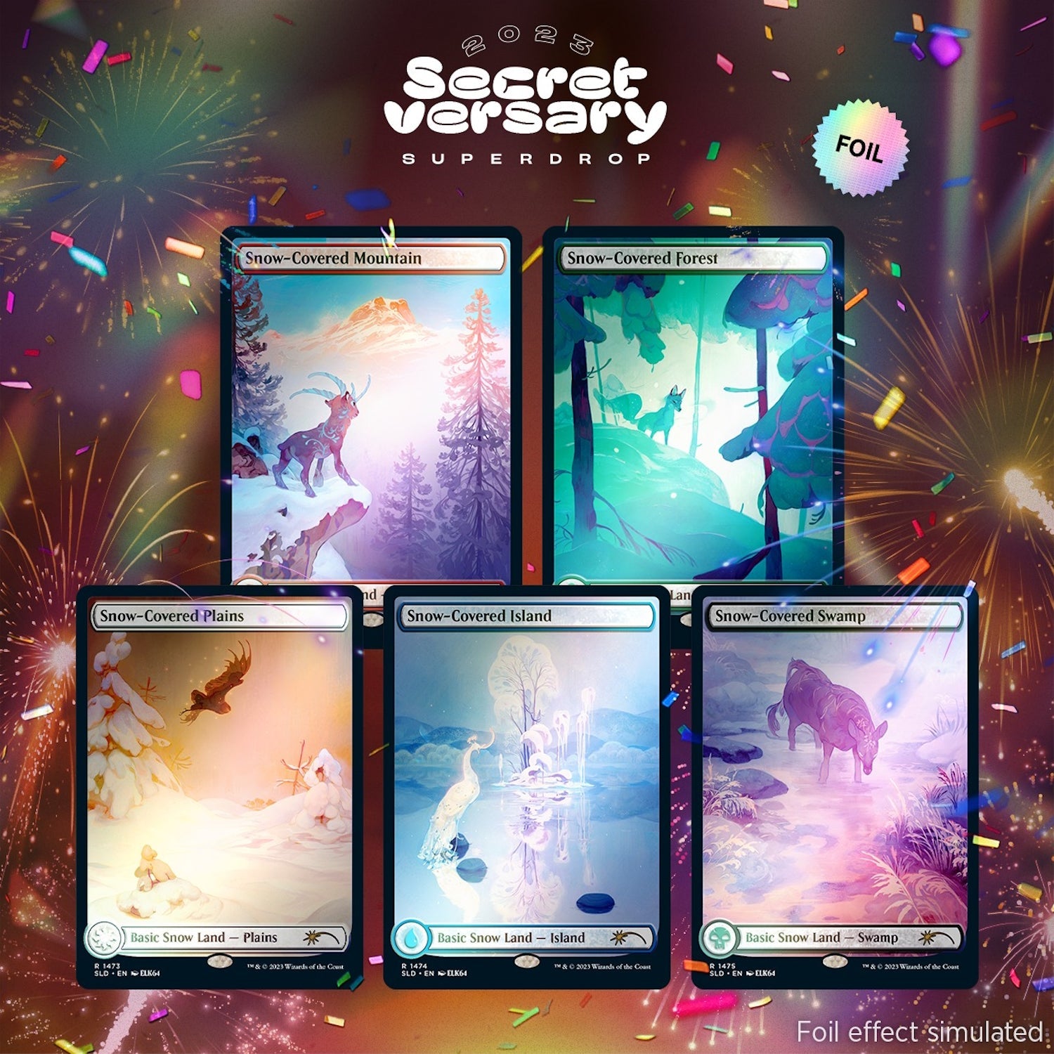 Magic: The Gathering TCG: Secret Lair Paradise Frost - Foil