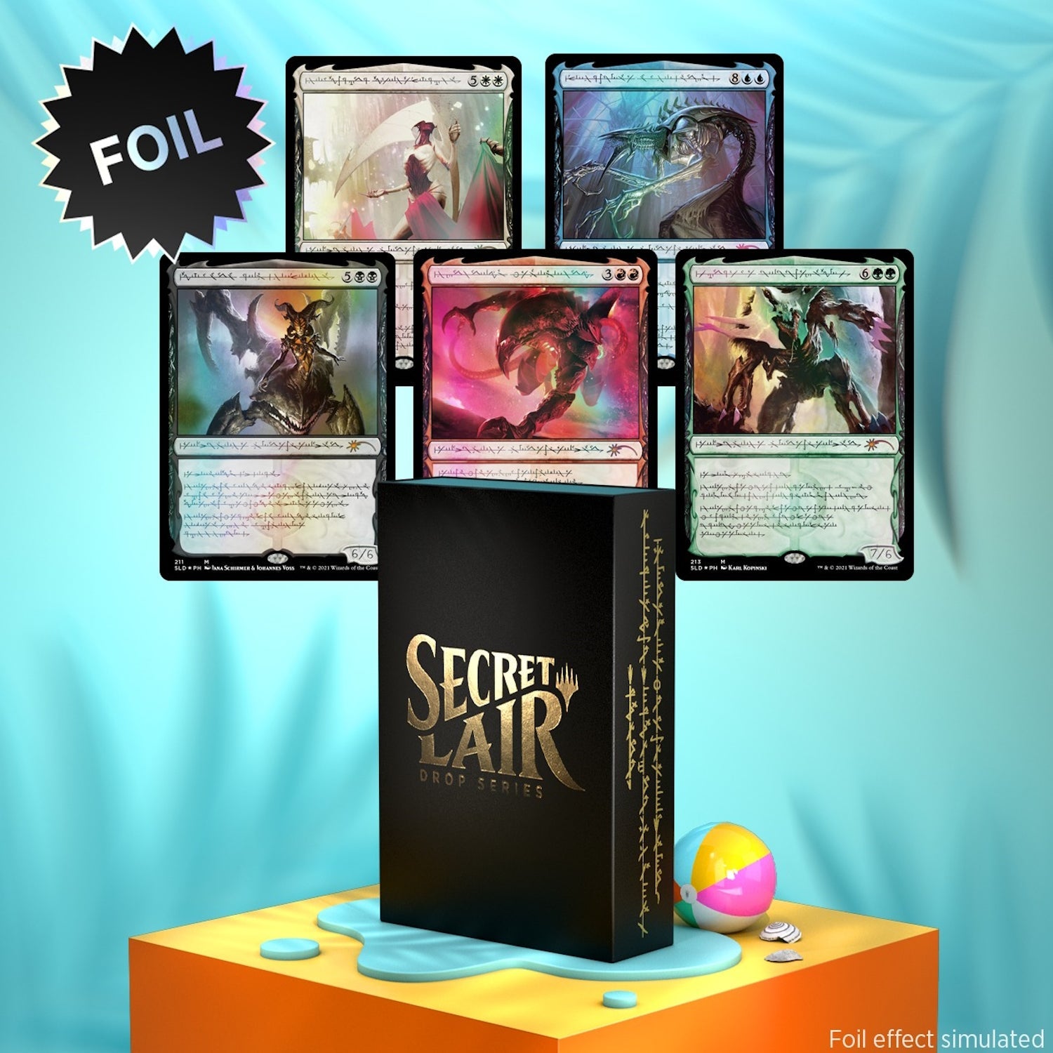 Magic: The Gathering TCG: Secret Lair Phyrexian Praetors - Foil