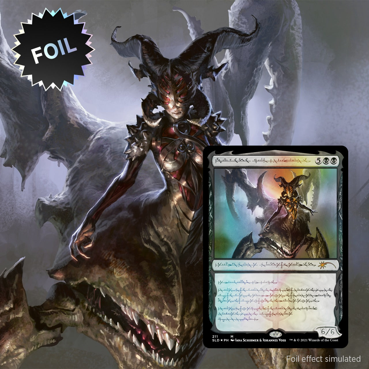 Magic: The Gathering TCG: Secret Lair Phyrexian Praetors - Foil