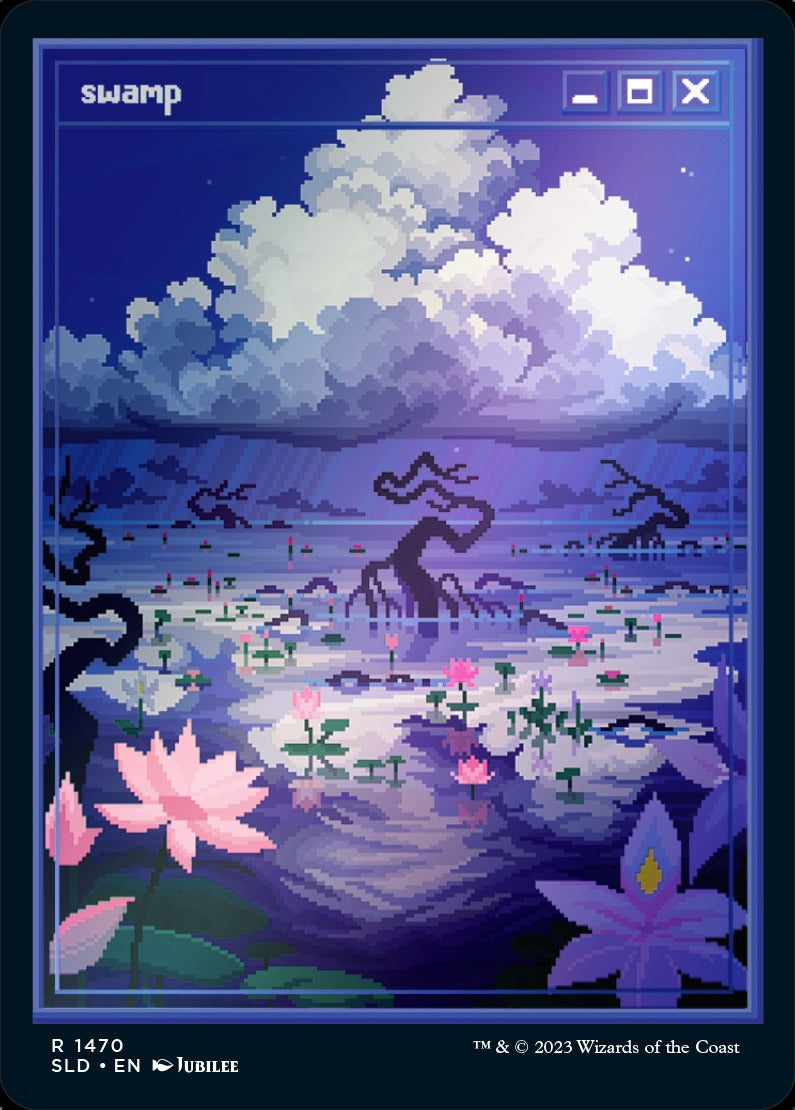 Magic: The Gathering TCG: Secret Lair PixelLands_v02.jpg - Foil