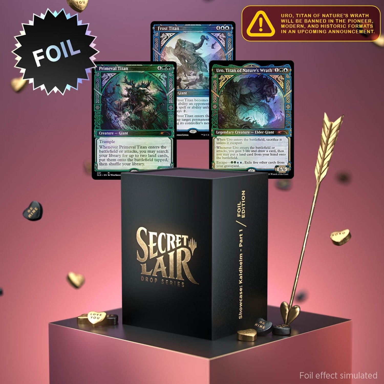 Magic: The Gathering TCG: Secret Lair Showcase Kaldheim Part 1 - Foil