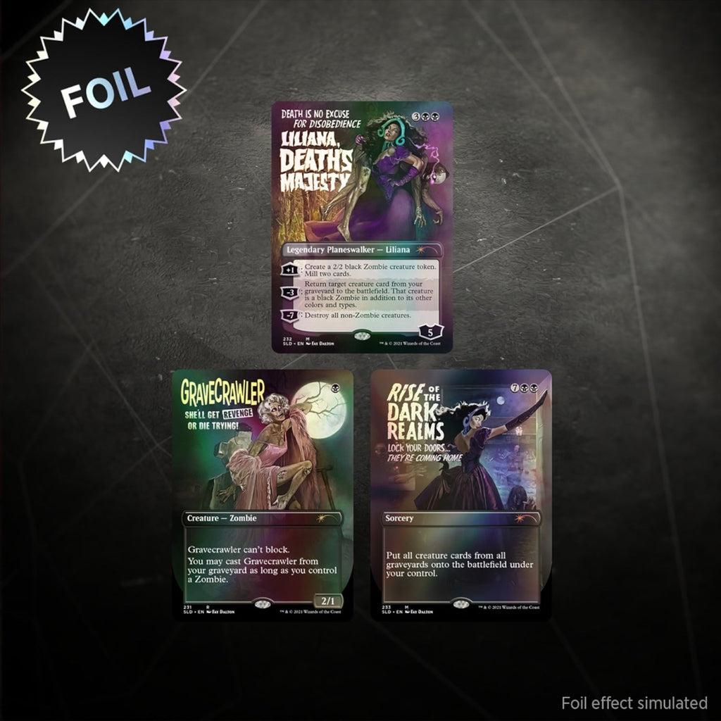 Magic: The Gathering TCG: Secret Lair Thrilling Tales of the Undead - Foil