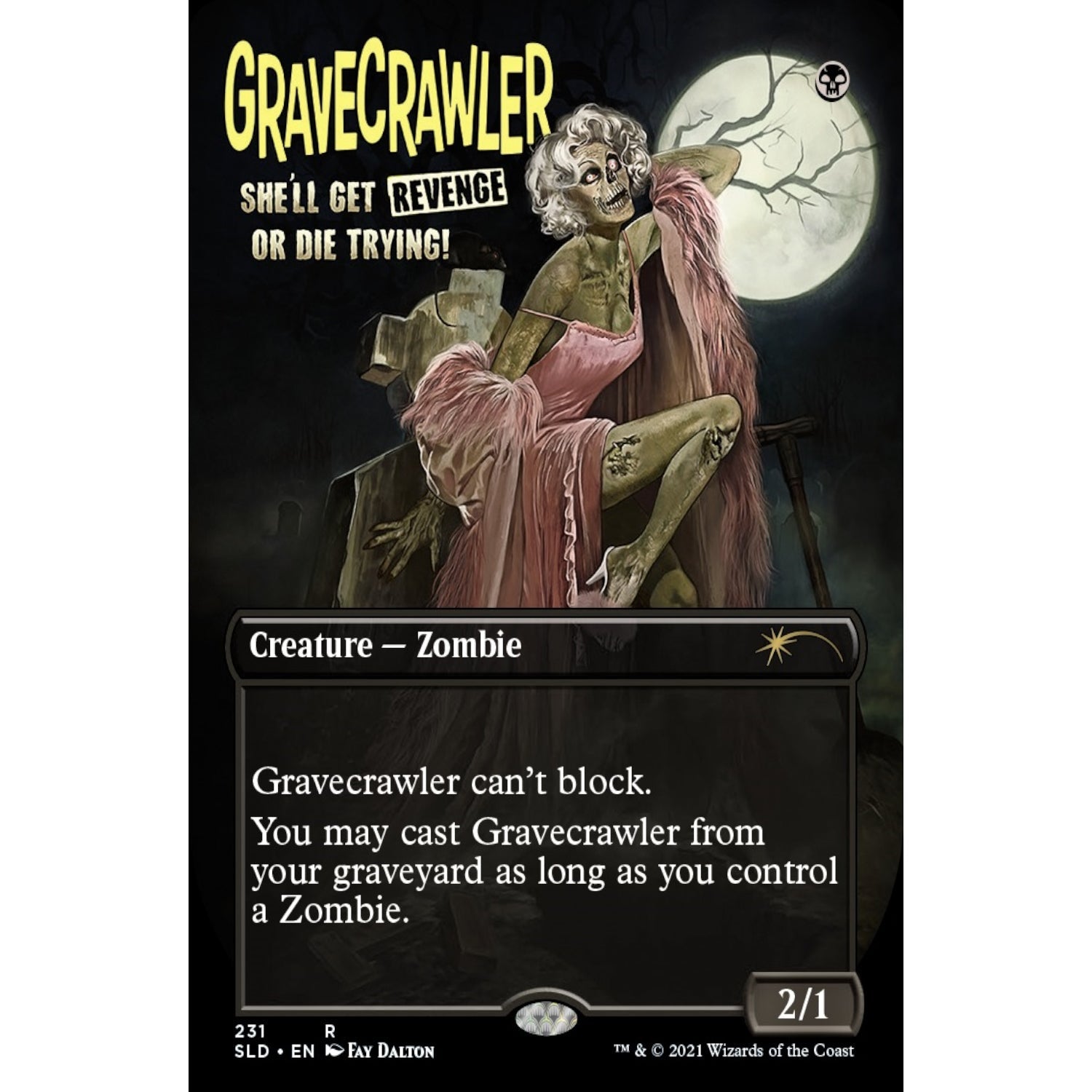 Magic: The Gathering TCG: Secret Lair Thrilling Tales of the Undead - Foil