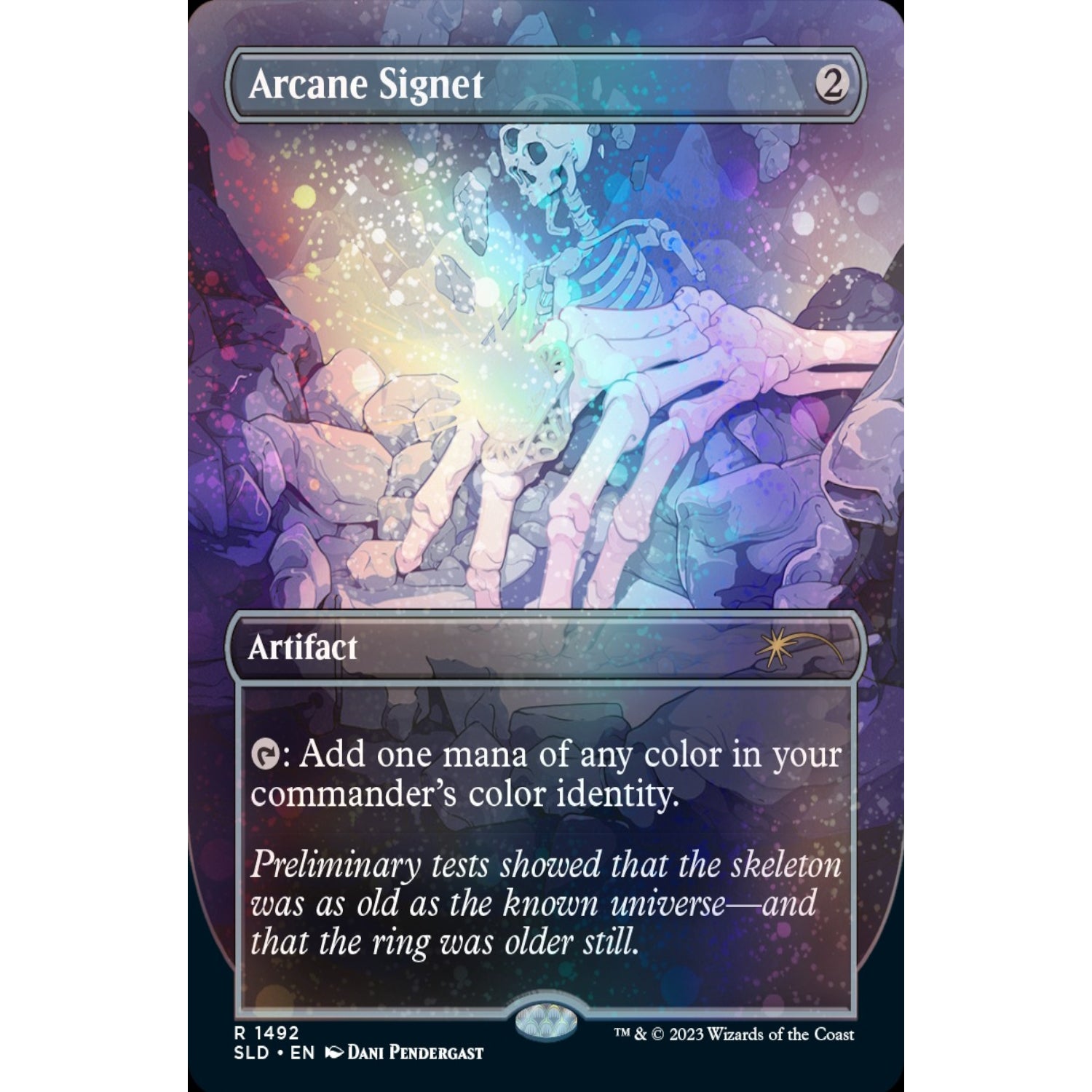 Magic: The Gathering TCG: Secret Lair Through the Wormhole - Galaxy FOIL