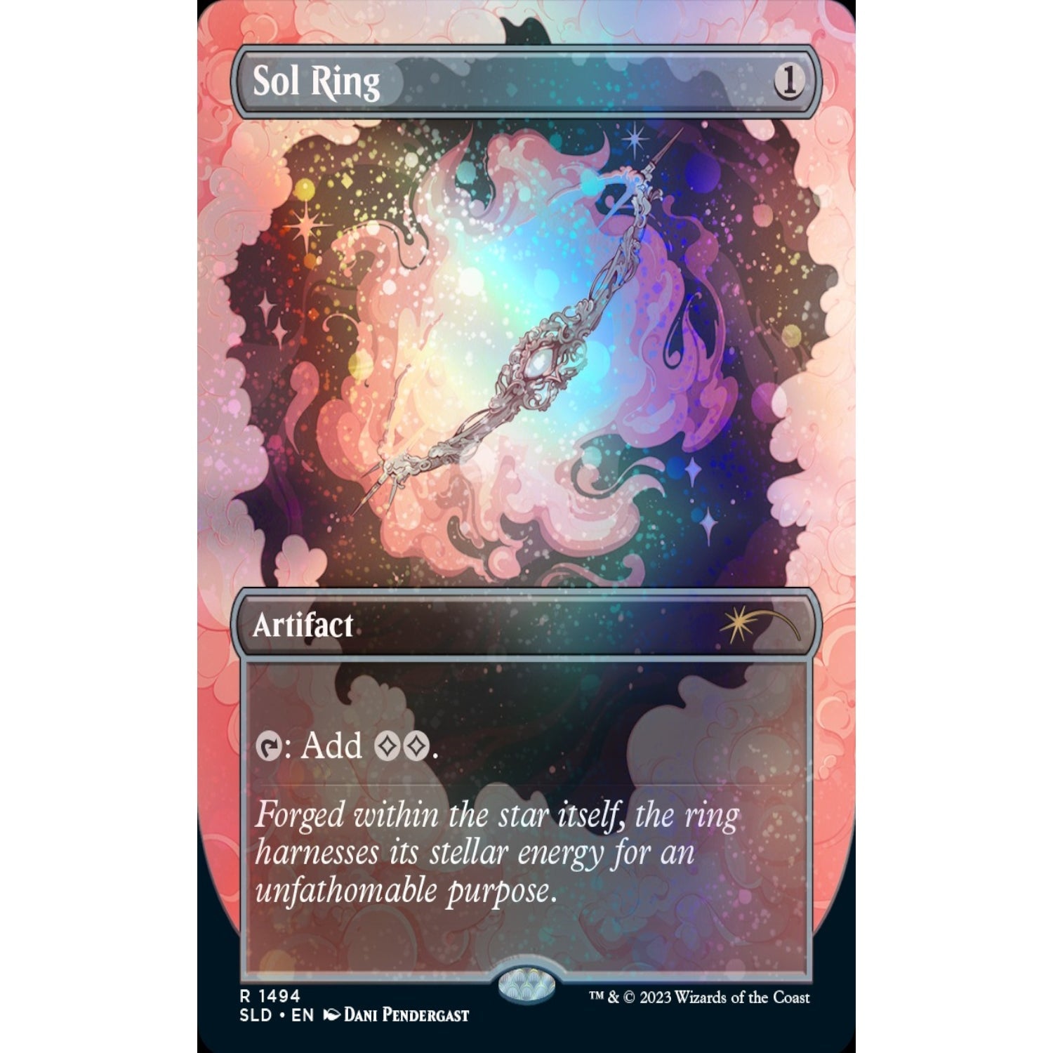 Magic: The Gathering TCG: Secret Lair Through the Wormhole - Galaxy FOIL