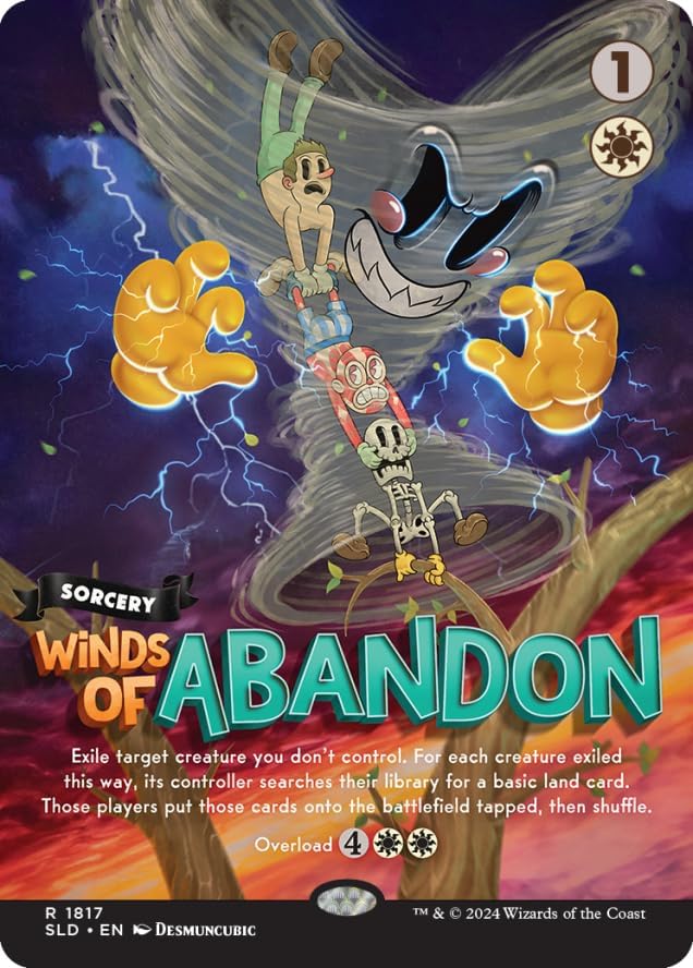 Magic: The Gathering TCG: Secret Lair - Twisted Toons - Rainbow Foil