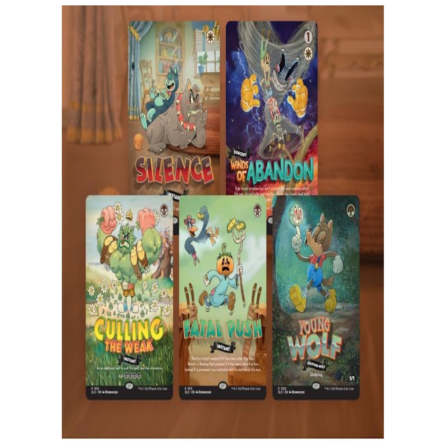 Magic: The Gathering TCG: Secret Lair - Twisted Toons - Rainbow Foil