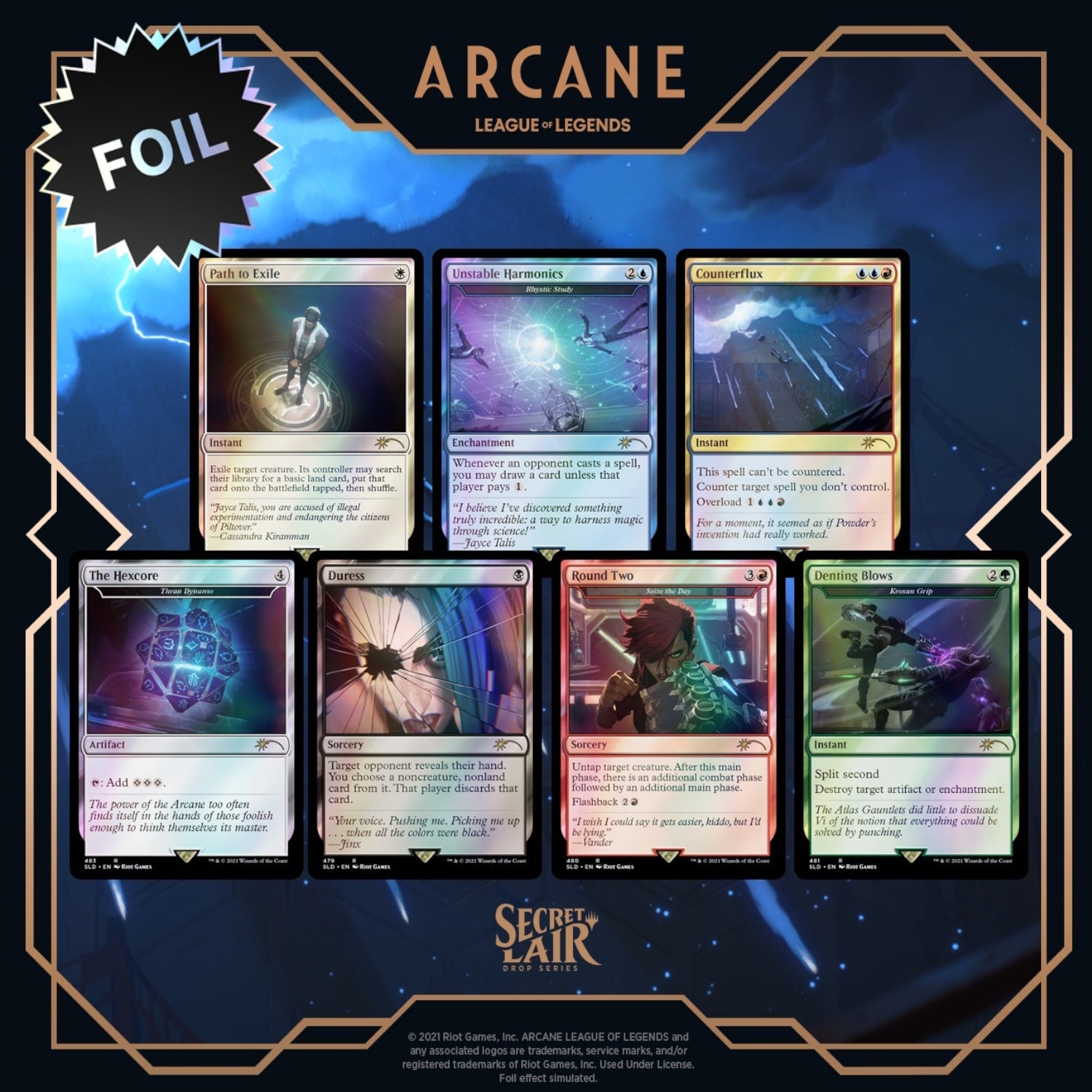 Magic: The Gathering TCG: Secret Lair - Arcane - Foil