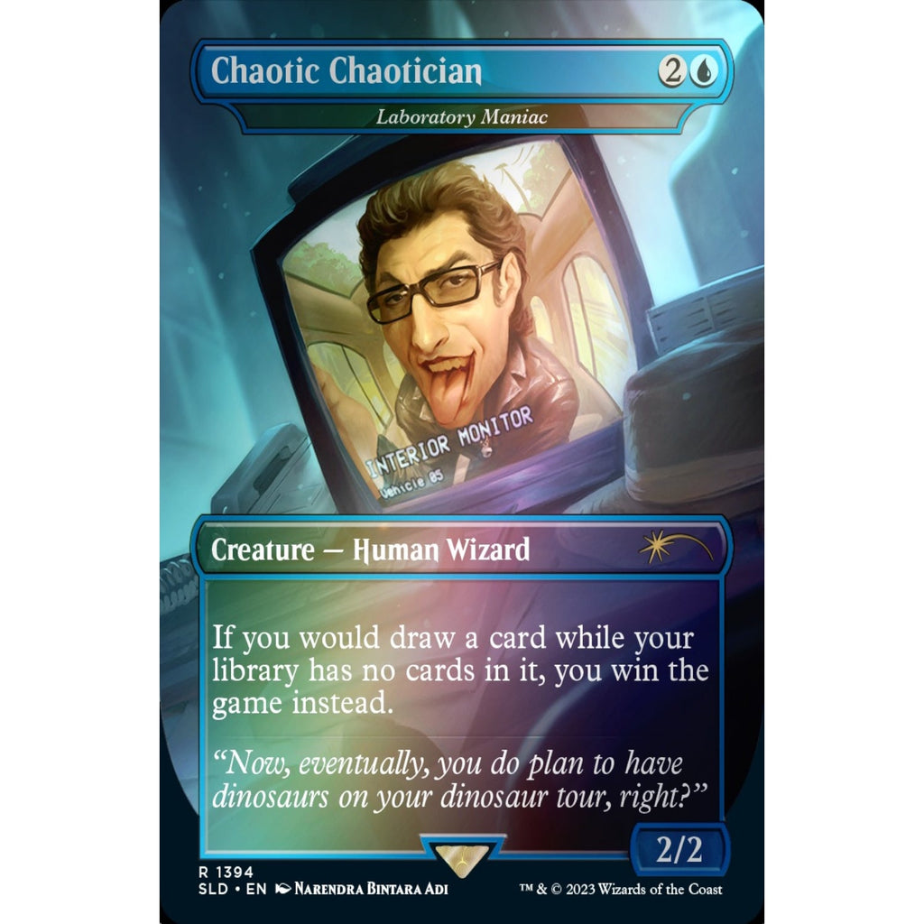 Magic: The Gathering TCG: Secret Lair - Jurassic World: Dr. Ian Malcolm - Foil