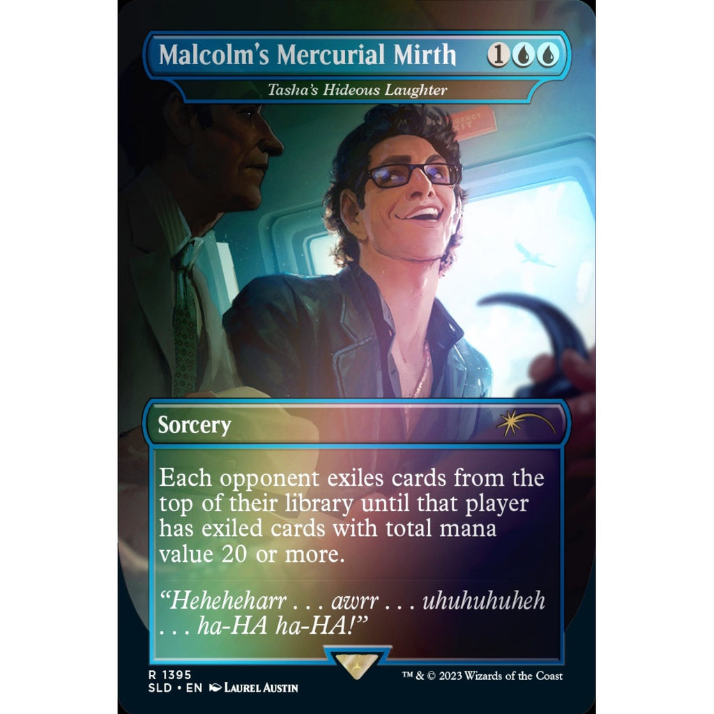 Magic: The Gathering TCG: Secret Lair - Jurassic World: Dr. Ian Malcolm - Foil