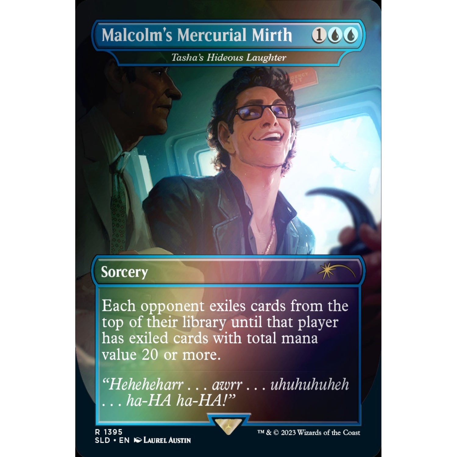 Magic: The Gathering TCG: Secret Lair - Jurassic World: Dr. Ian Malcolm - Foil