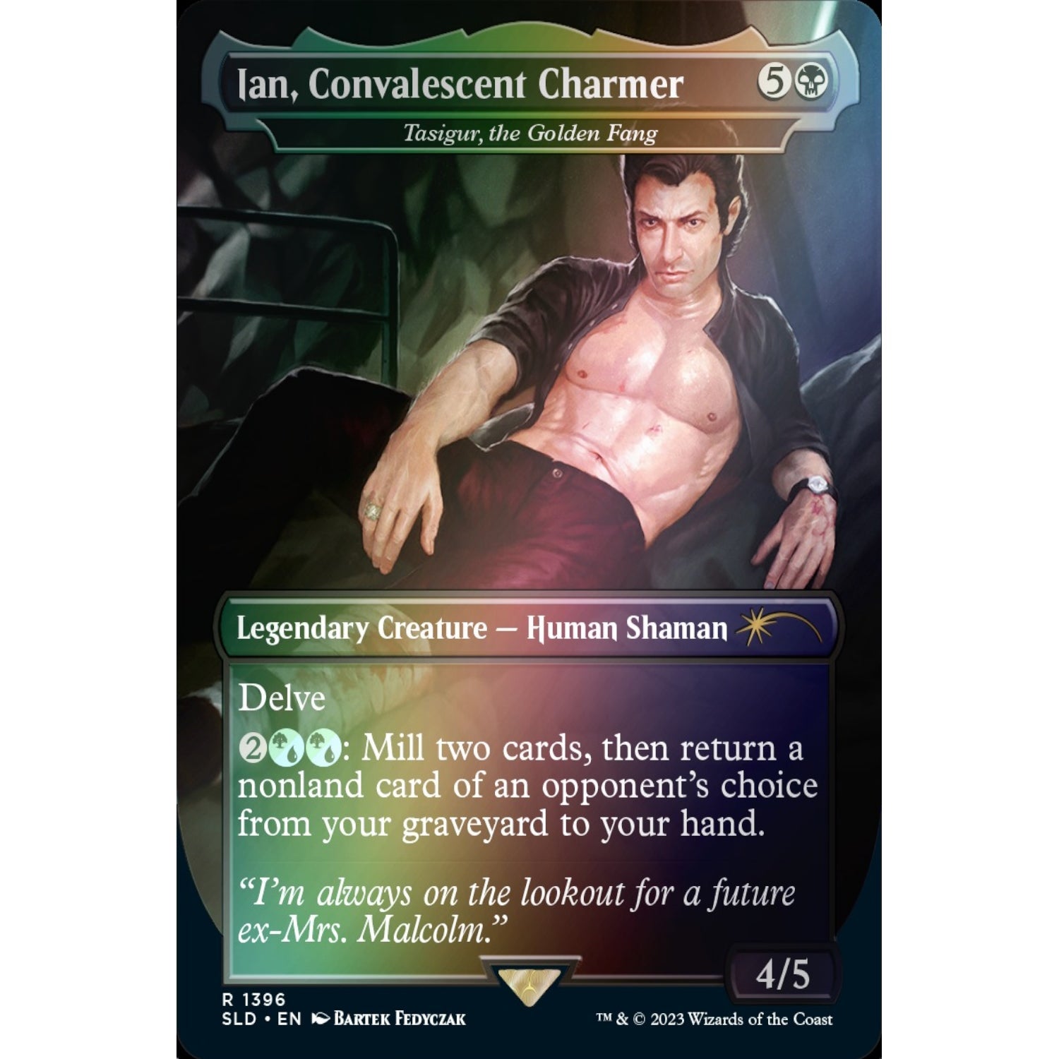 Magic: The Gathering TCG: Secret Lair - Jurassic World: Dr. Ian Malcolm - Foil