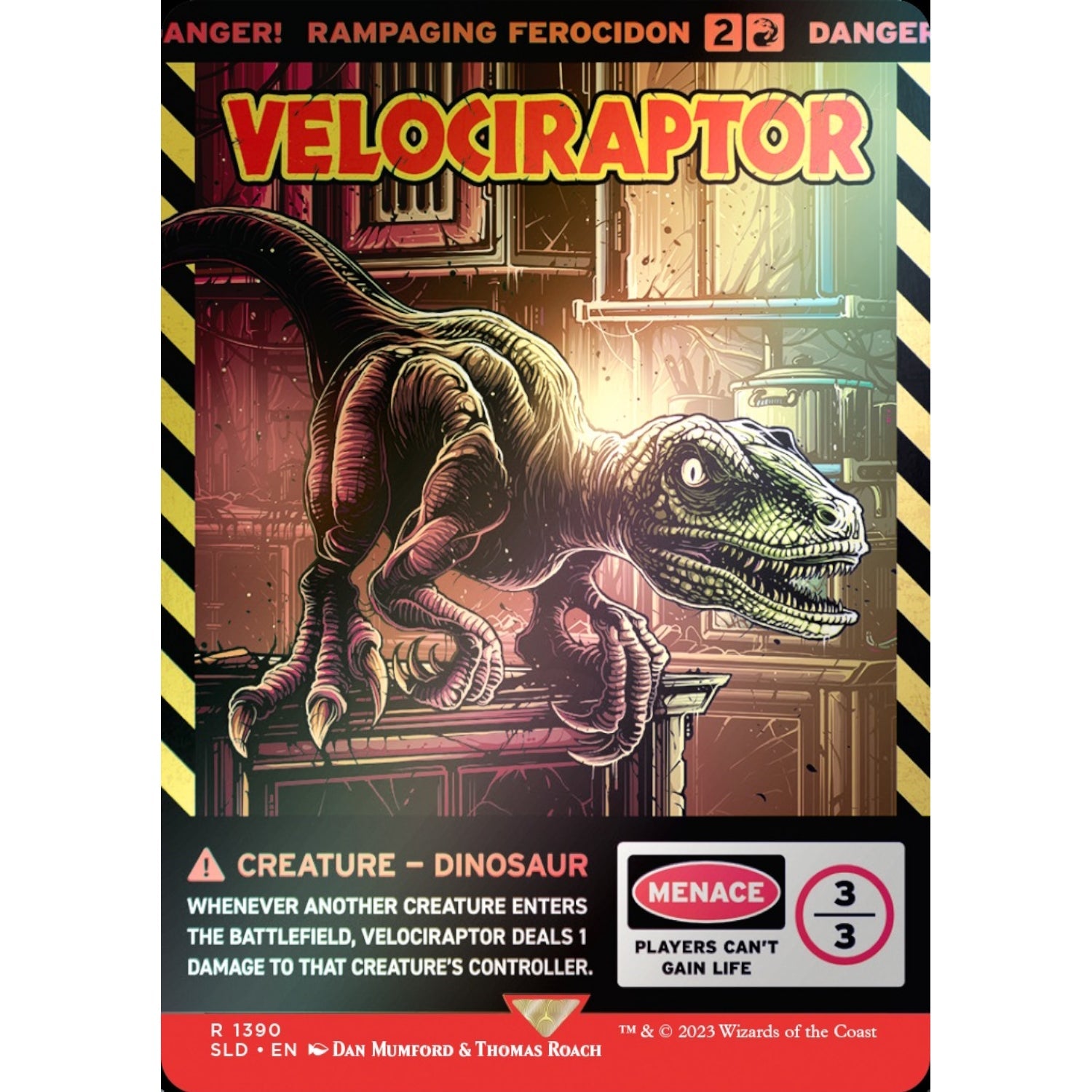 Magic: The Gathering TCG: Secret Lair - Jurassic World: Life Breaks Free - Foil