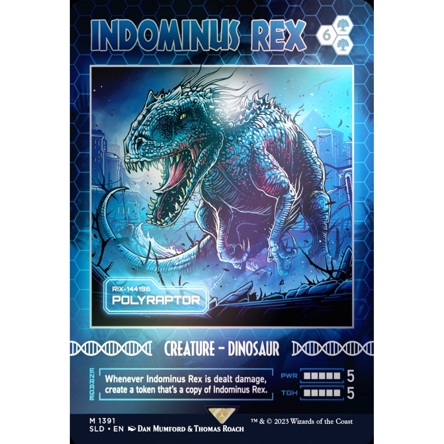 Magic: The Gathering TCG: Secret Lair - Jurassic World: Life Breaks Free - Foil