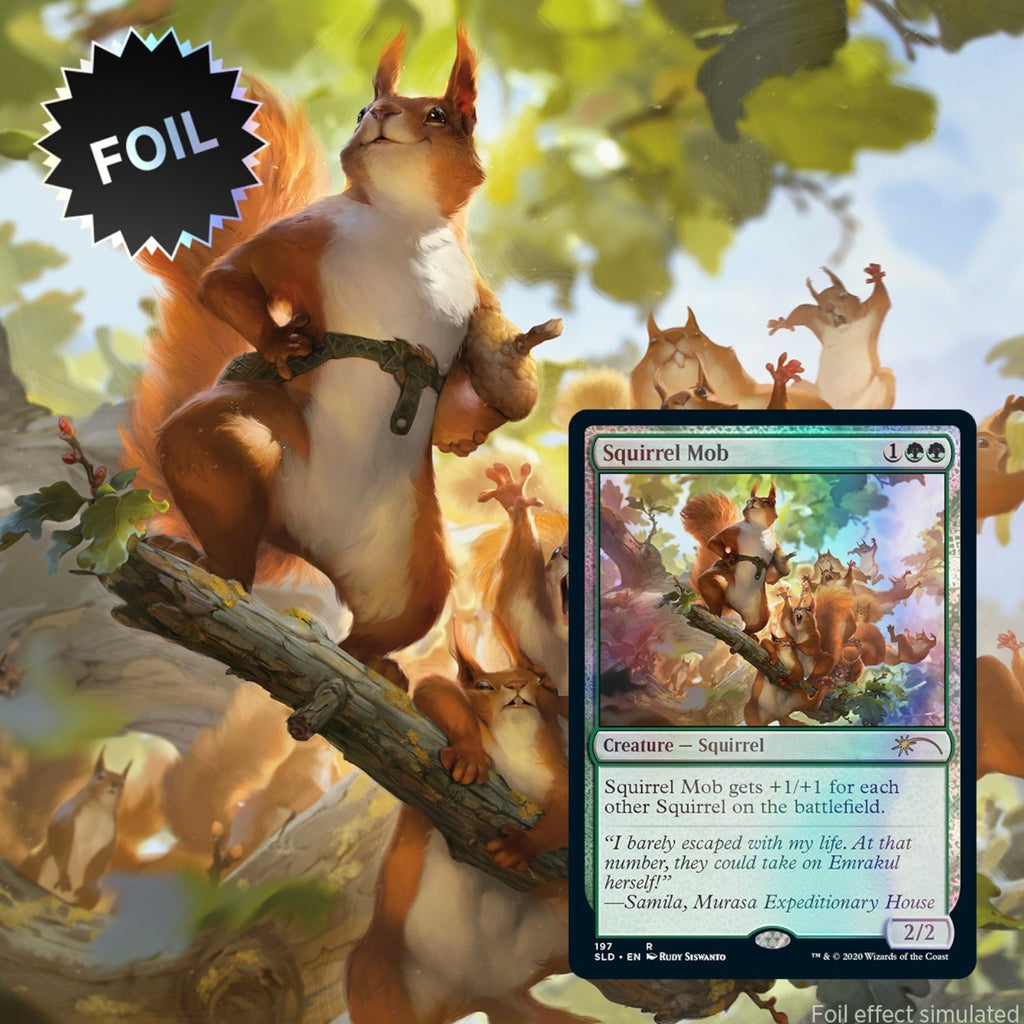 Magic: The Gathering TCG: Secret Lair We Hope You Like Squirrels - Foil