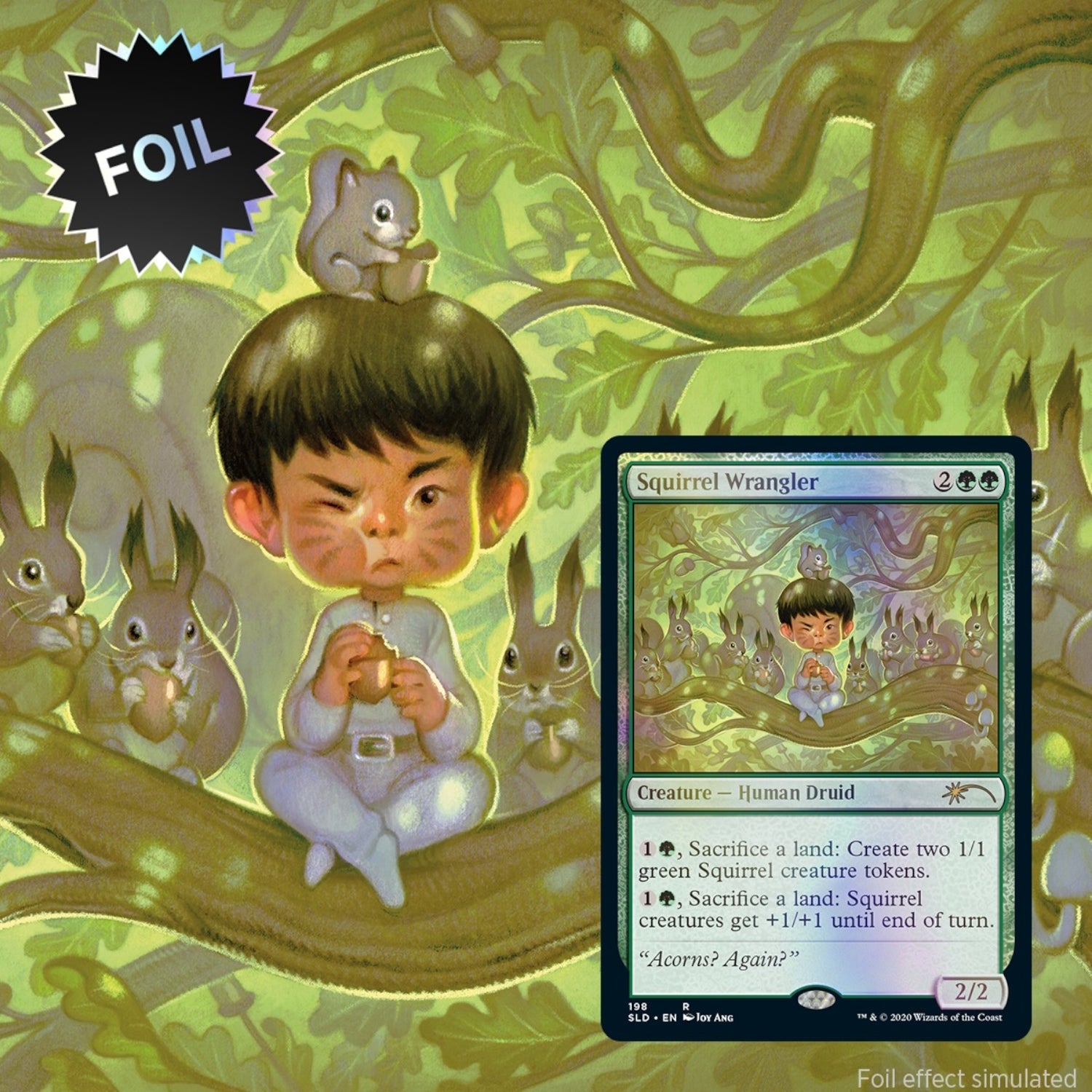 Magic: The Gathering TCG: Secret Lair We Hope You Like Squirrels - Foil
