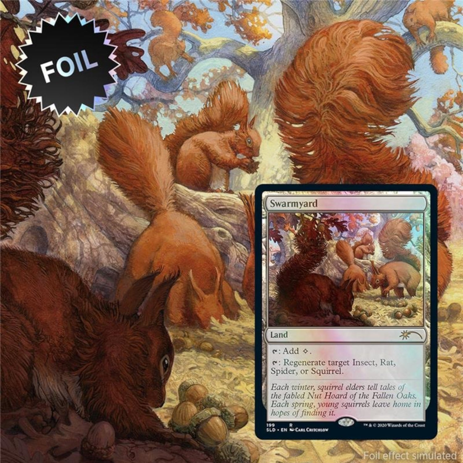 Magic: The Gathering TCG: Secret Lair We Hope You Like Squirrels - Foil