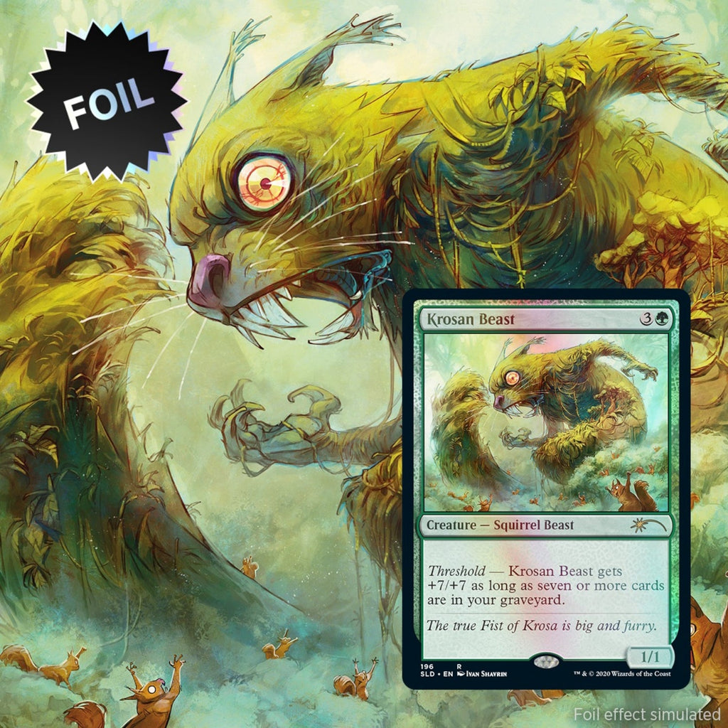 Magic: The Gathering TCG: Secret Lair We Hope You Like Squirrels - Foil