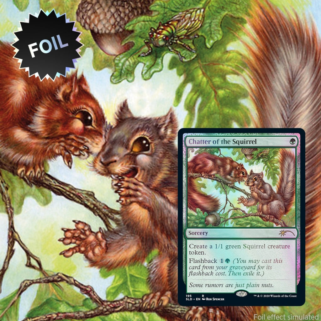 Magic: The Gathering TCG: Secret Lair We Hope You Like Squirrels - Foil