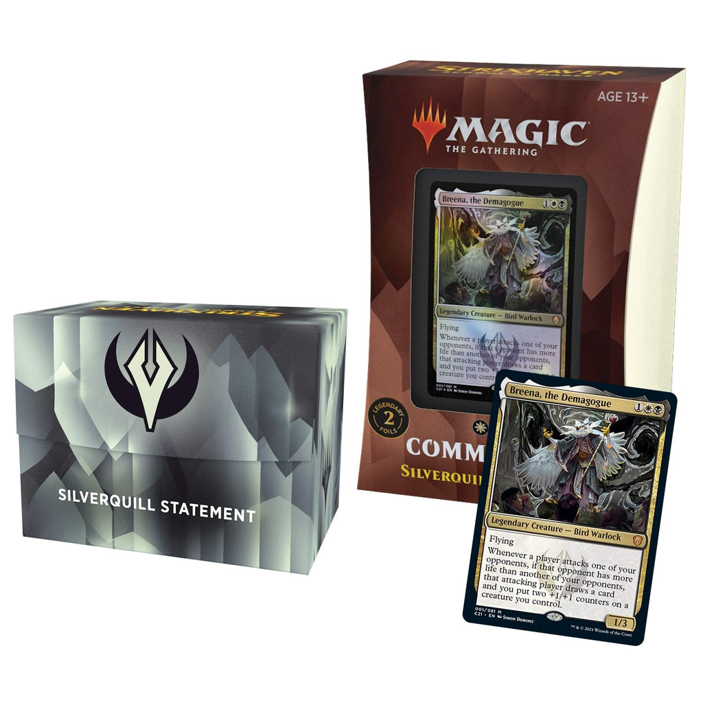 Magic: The Gathering TCG: Strixhaven Commander Deck Bundle