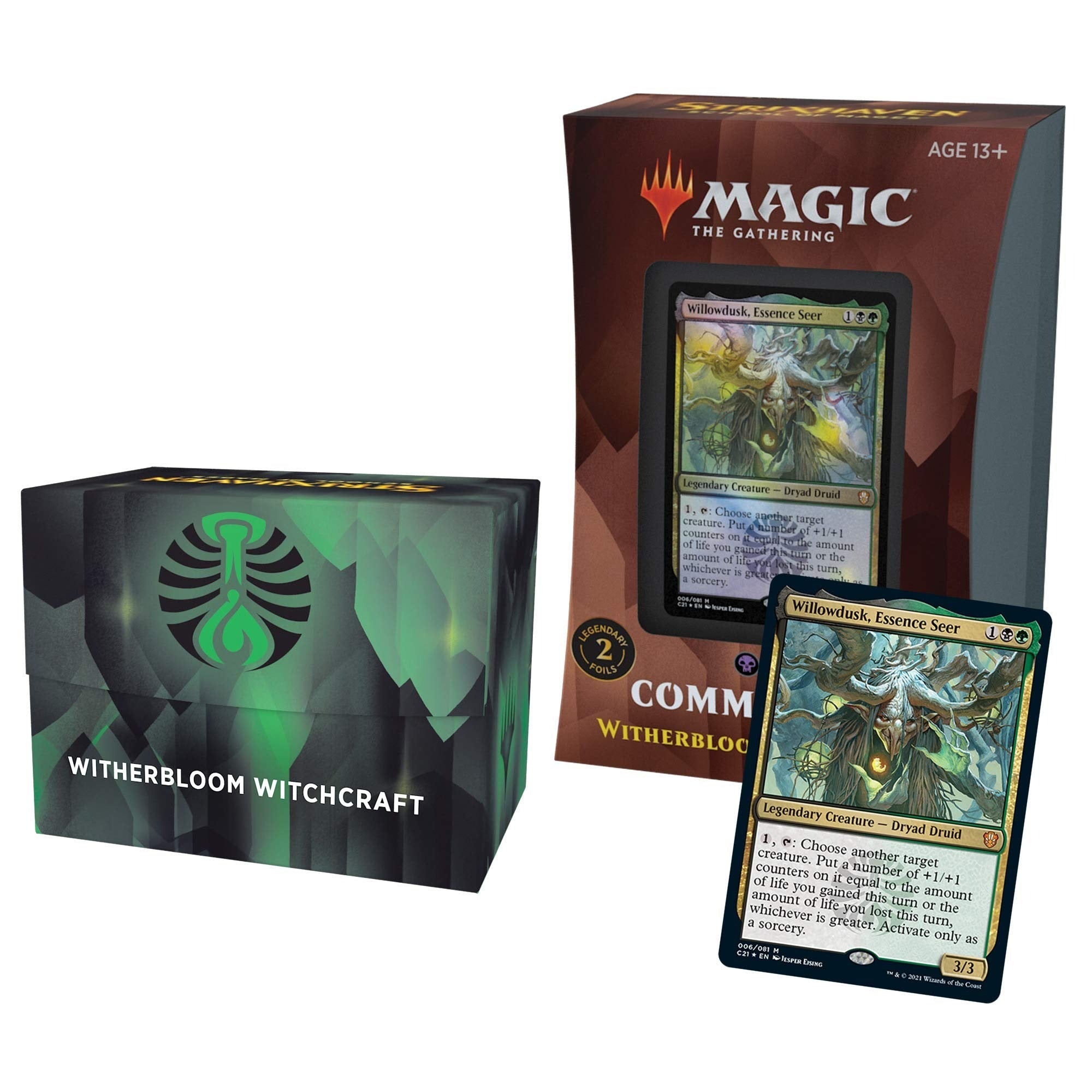 Magic: The Gathering TCG: Strixhaven Commander Deck Bundle