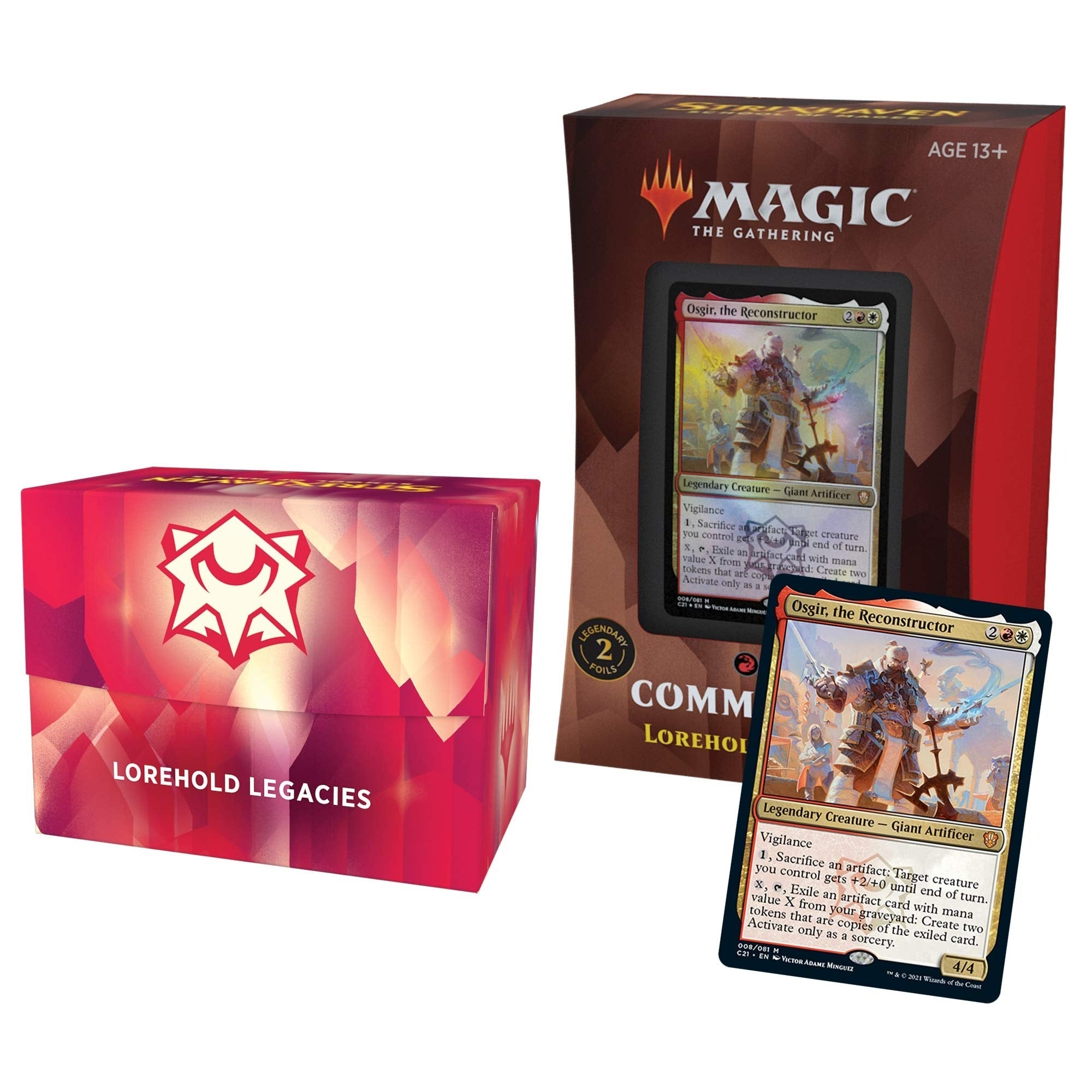 Magic: The Gathering TCG: Strixhaven Commander Deck Bundle
