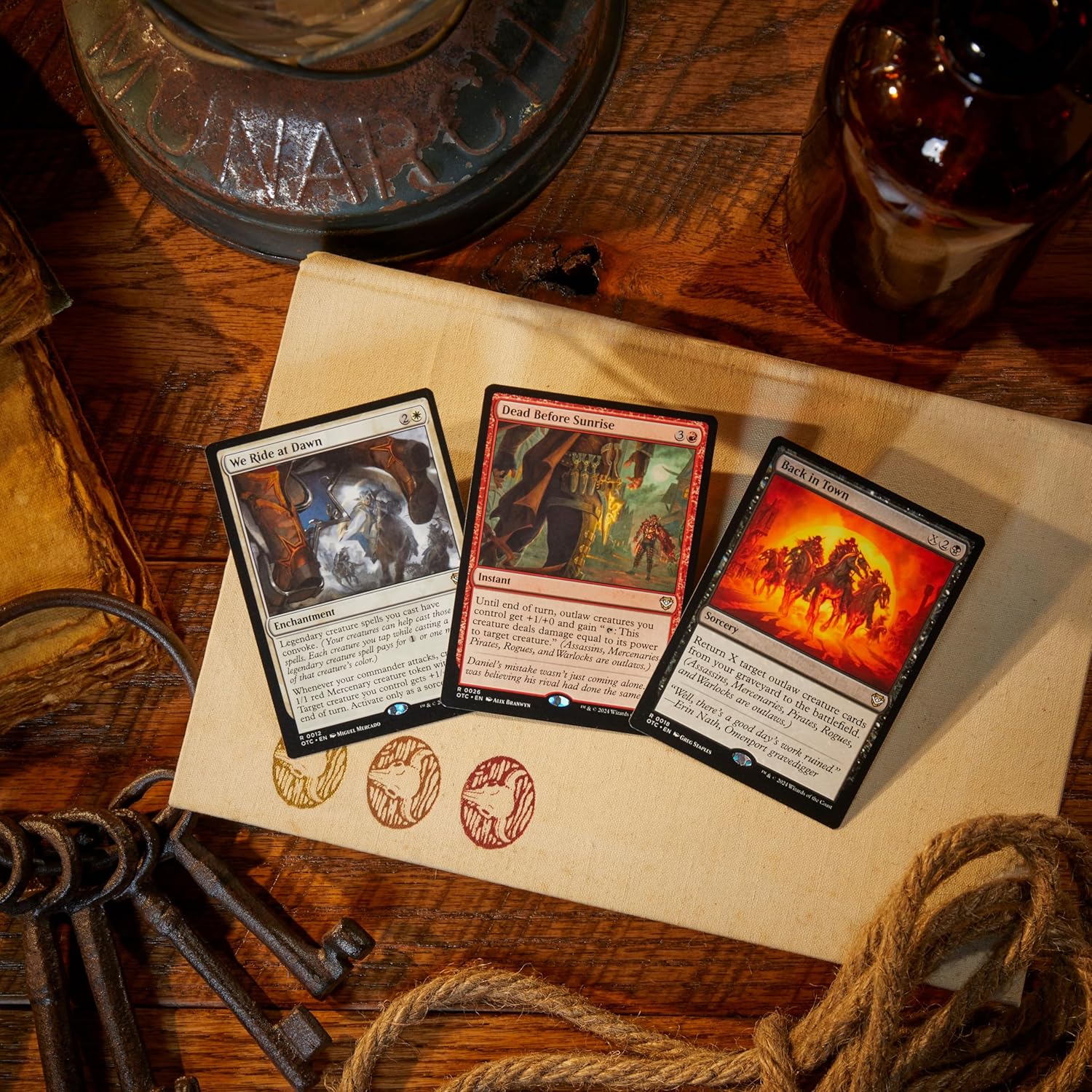 Magic: The Gathering TCG: Outlaws of Thunder Junction Commander Deck - Most Wanted