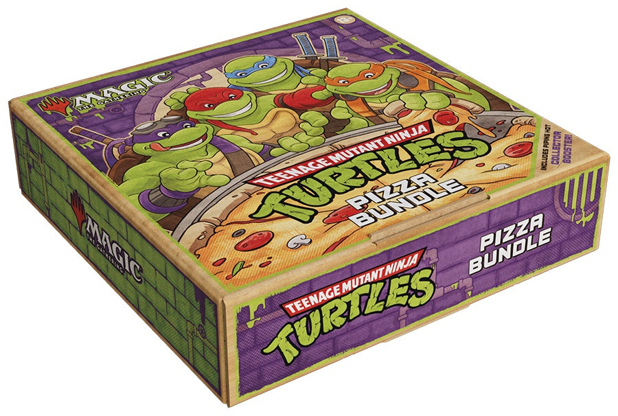 Magic The Gathering Teenage Mutant Ninja Turtles Pizza Bundle Box
