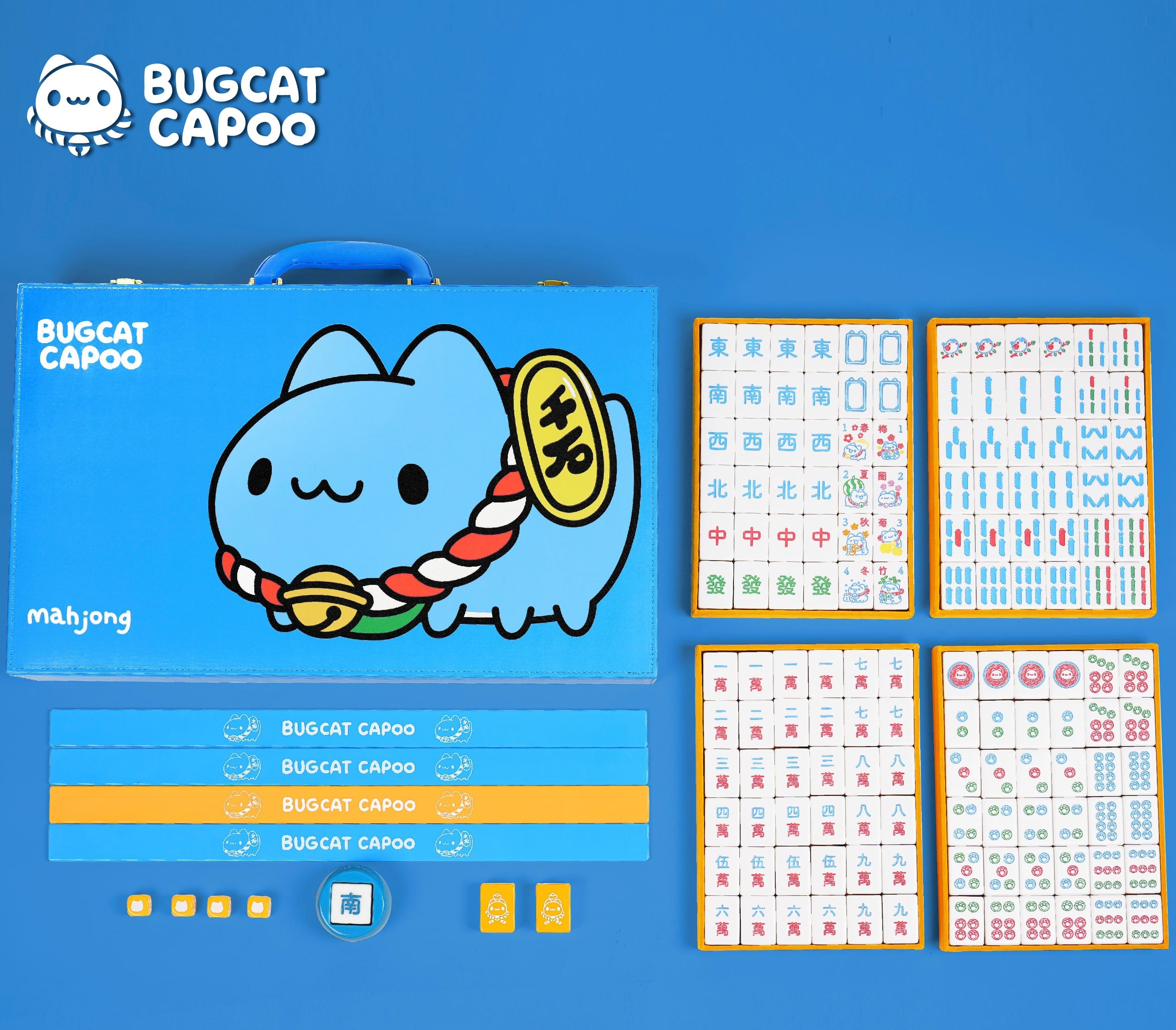 Bugcat Capoo: Lucky Capoo Mahjong Set