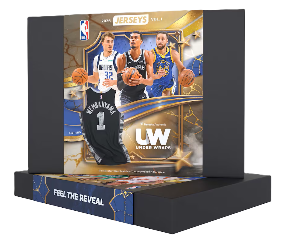 2026 Fanatics Under Wraps NBA Jersey Volume-1 (Single Mystery Box)