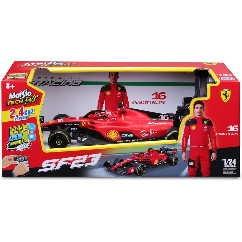 Maisto Tech: Formula RC Racing - Charles Leclerc 16 - SF23