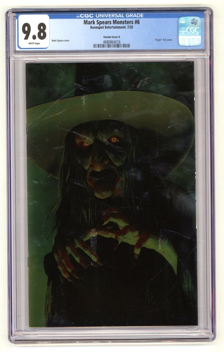 Mark Spears Monsters: #6 [Spears CGC 9.8 CVR D -1:50] 2025