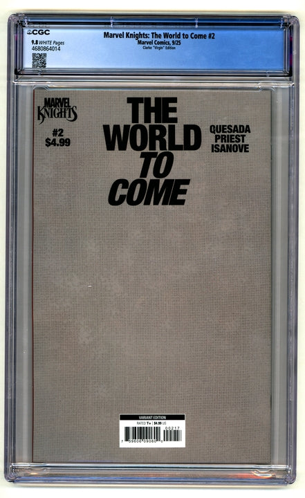 Marvel Knights The World to Come: #2 [Clarke CGC 9.8 CVR E - 1:100] 2025