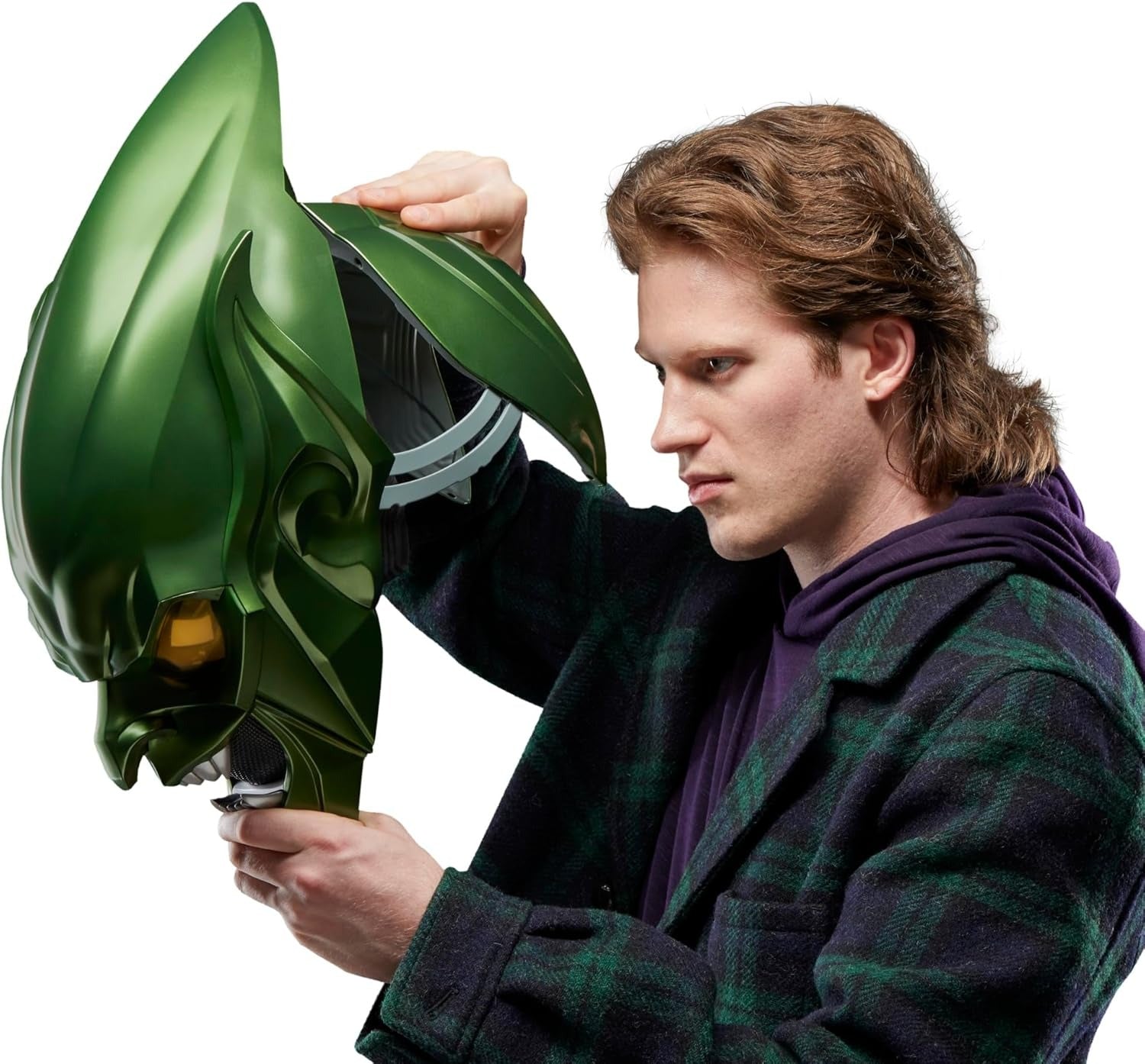 Marvel Legends Series: Spider-Man No Way Home - Green Goblin Premium Roleplay Helmet