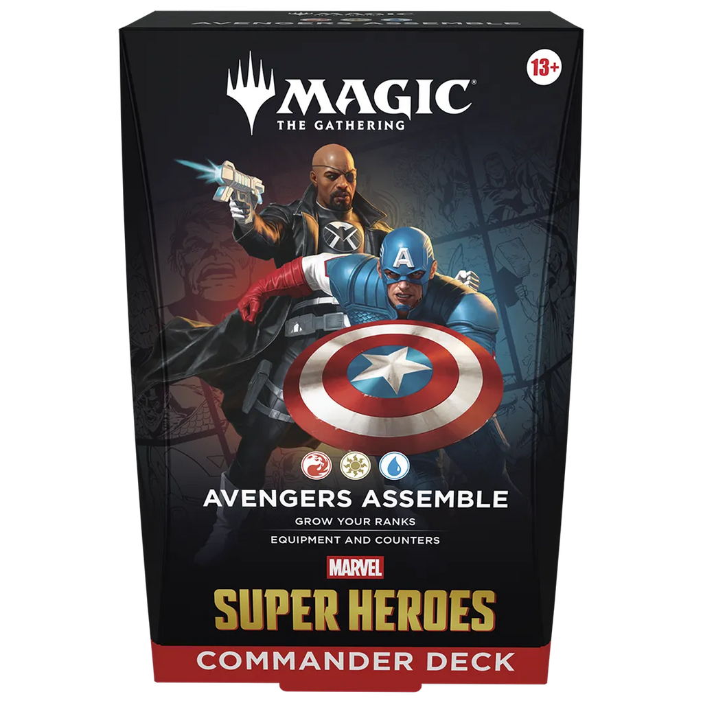 [PREORDER] Magic: The Gathering - Marvel Super Heroes Commander Decks [Set of 4][WOTC Nationwide Delay]