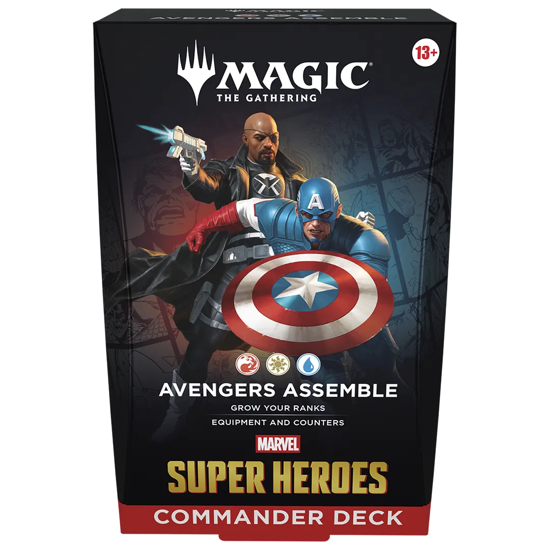 [PREORDER] Magic: The Gathering - Marvel Super Heroes Commander Decks [Set of 4][WOTC Nationwide Delay]