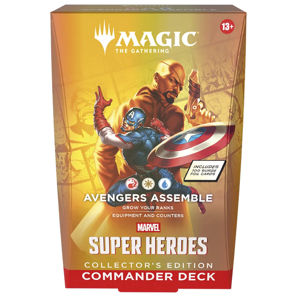 [PREORDER] Magic: The Gathering - Marvel Super Heroes Collector's Edition Commander Decks [Set of 4][WOTC Nationwide Delay]